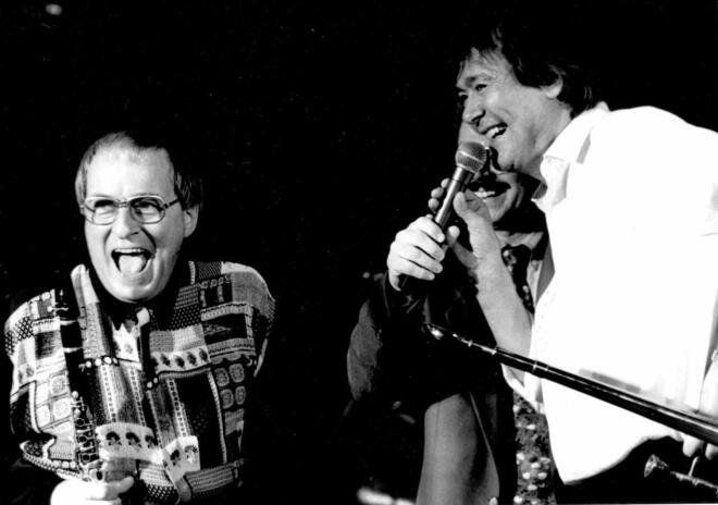 Das Bild zeigt Rainer Glen Buschmann und Jimmy Horschler. Foto: privat